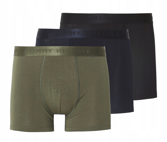 Tommy Hilfiger Komplet 3 par bokserek męskich UM0UM02760 Kolory