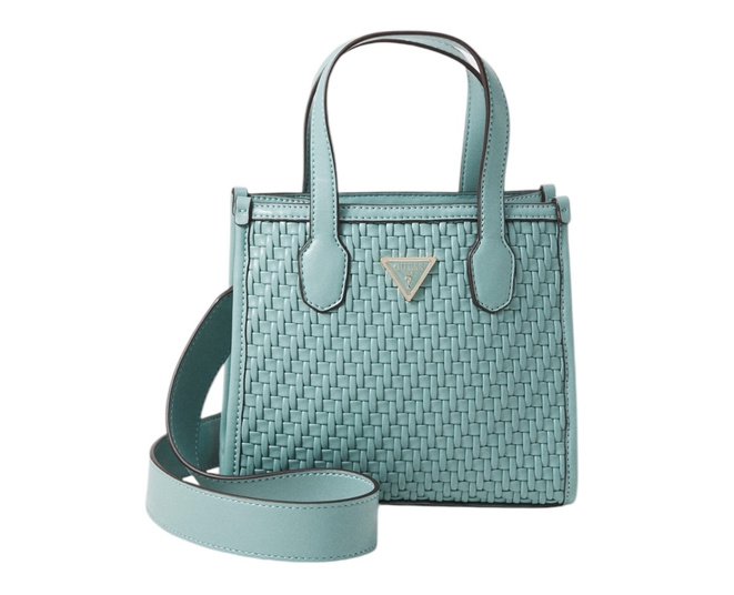 Guess Mała torebka damska SILVANA MINI (WW) HWWW86 65770 Zielona