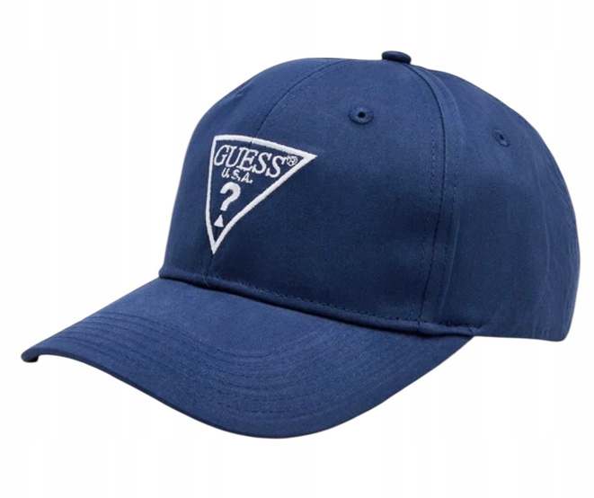 GUESS Czapka z daszkiem Z4YZ00 WFKN0 Granatowa