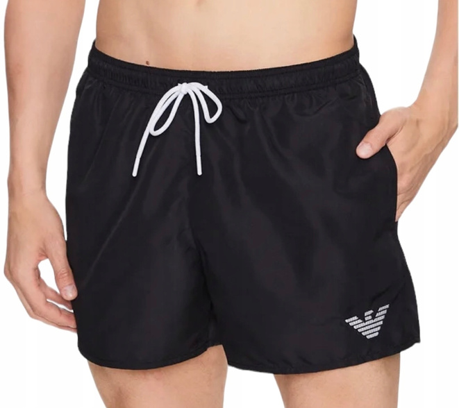 Emporio Armani Szorty kąpielowe 211752 3R438 0020 Czarny Regular
