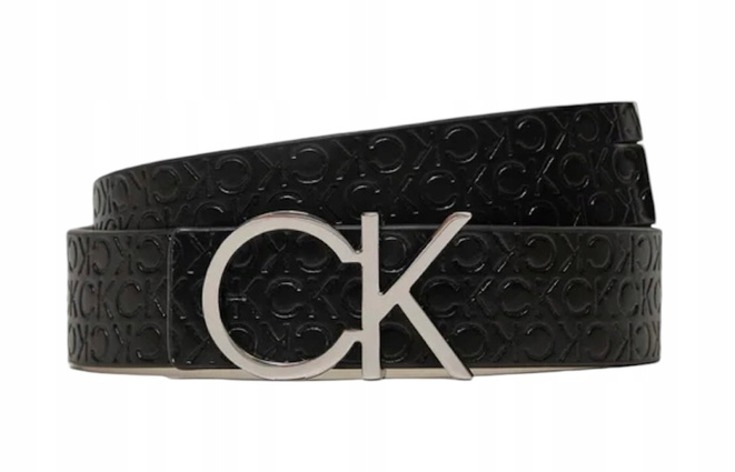 Calvin Klein Pasek Damski skóra naturalna K60K612397 0GM dwustronny