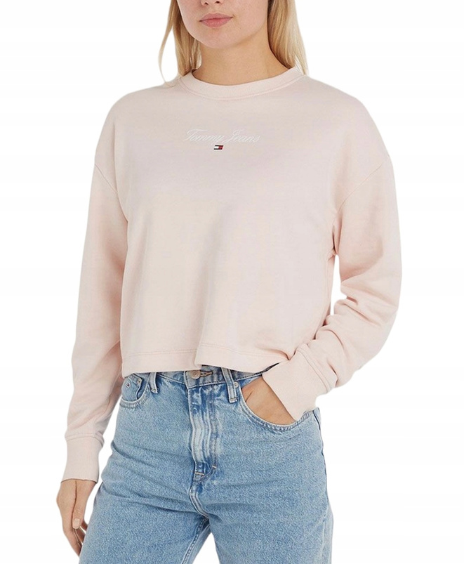 Tommy Jeans bluza damska DW0DW16140 różowa