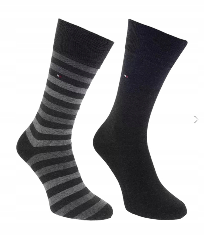 Tommy Hilfiger skarpety męskie czarne 472001001 200 2-pak