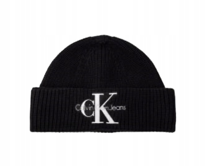 Calvin Klein Czapka beanie K50K510763 czarna