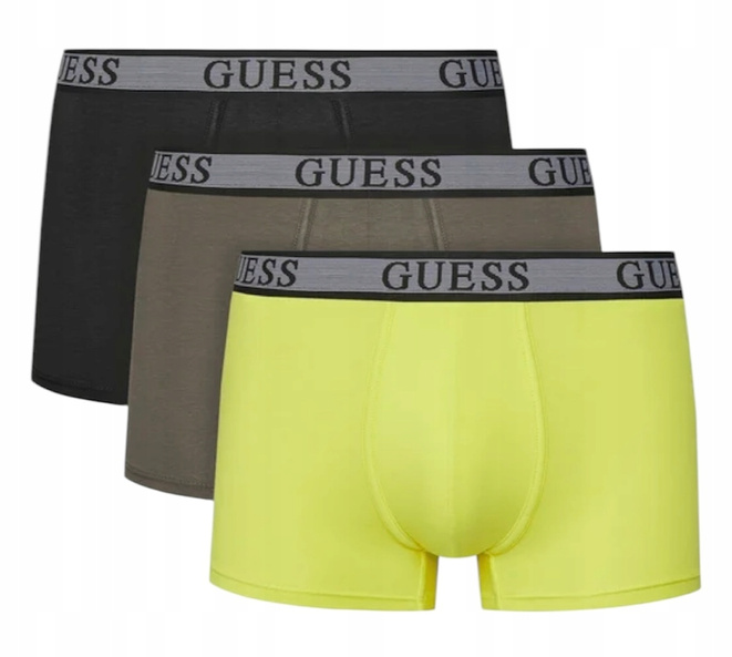 Guess Komplet 3 par bokserek męskich U5GG03 K6YW1-FJ7C Kolorowy