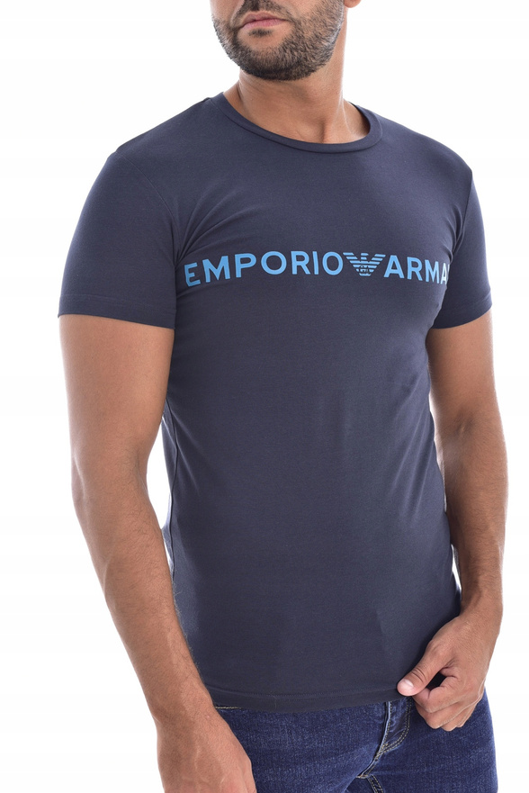 EMPORIO ARMANI UNDERWEAR T-shirt męski Granat