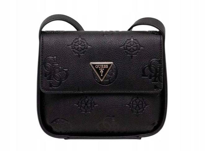 Guess Mała torebka damska Keandra HWPL93 23200 Czarny