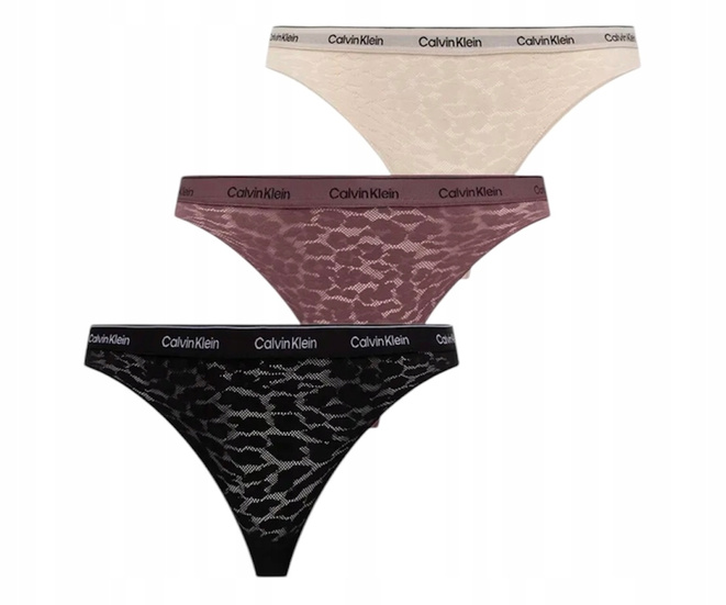 Calvin Klein Underwear Komplet 3 par fig klasycznych 000QD5069E Kolorowy