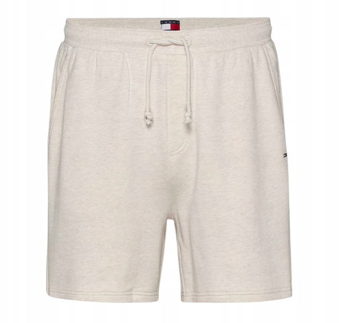 Tommy Hilfiger szorty męskie sportowe Entry Graphic DM0DM21369 Beżowe