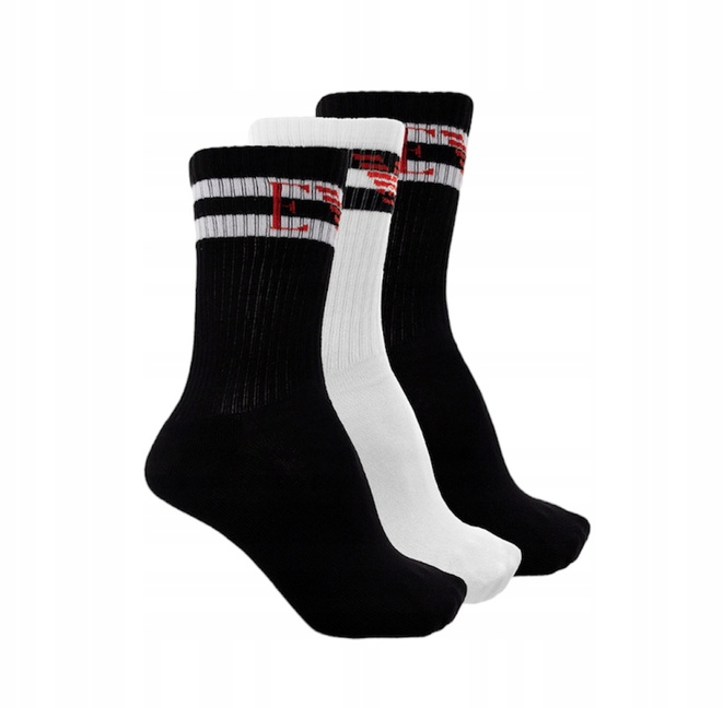 EMPORIO ARMANI Skarpety 3-Pack 303133 3R300 kolor