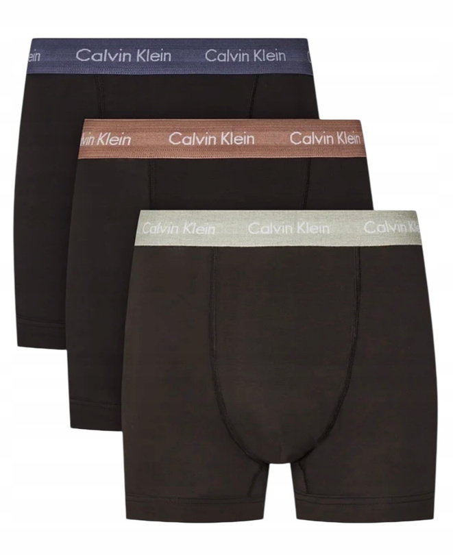 Calvin Klein Underwear Komplet 3 par bokserek 0000U2662G Q2E Czarny