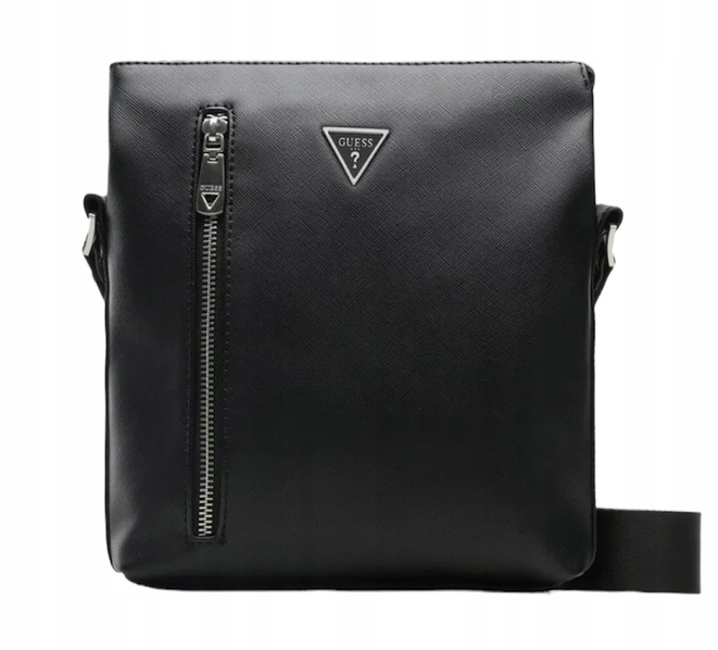 Guess saszetka na ramię Certosa Saffiano Smart HMECSA P3299 czarny