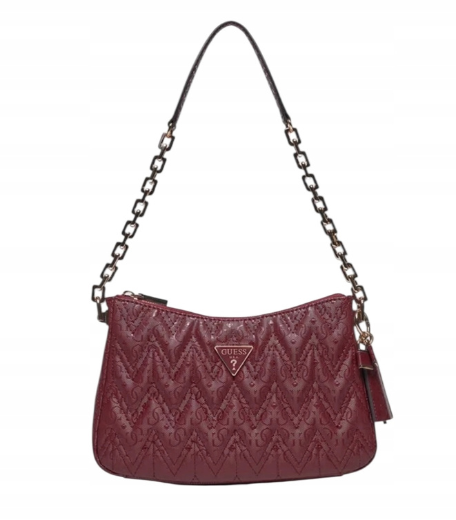 Guess Torebka damska Adelard (GG) HWGG95 02180 Bordowy