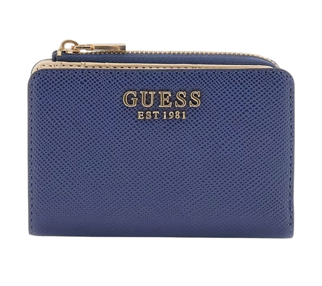 GUESS Mały Portfel Damski Bolena Slg SWZG92 07156 Niebieski