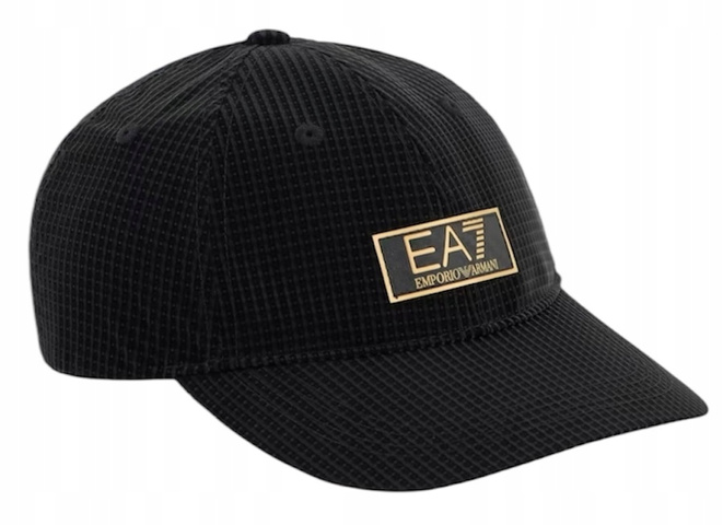 EA7 EMPORIO ARMANI czapka z daszkiem Nylon 7X000009 AF10507 Czarny