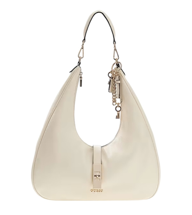 Guess torebka damska Brooke HWBG98 97020 kremowa