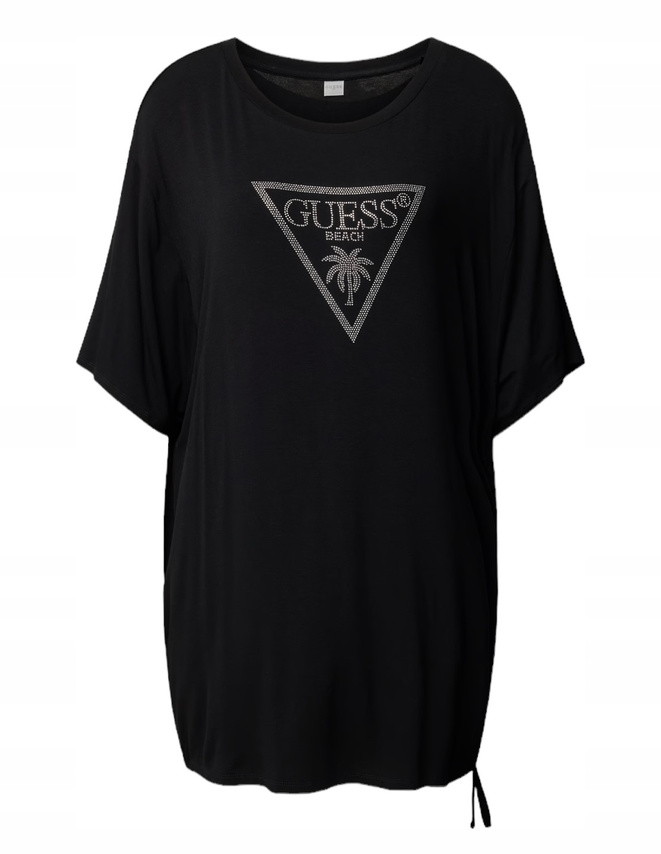 GUESS T-Shirt damski Coulisse E4GI00 K68D2 czarny