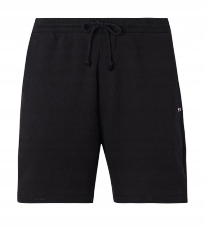 Tommy Hilfiger szorty męskie sportowe Entry Graphic DM0DM21369 Czarne