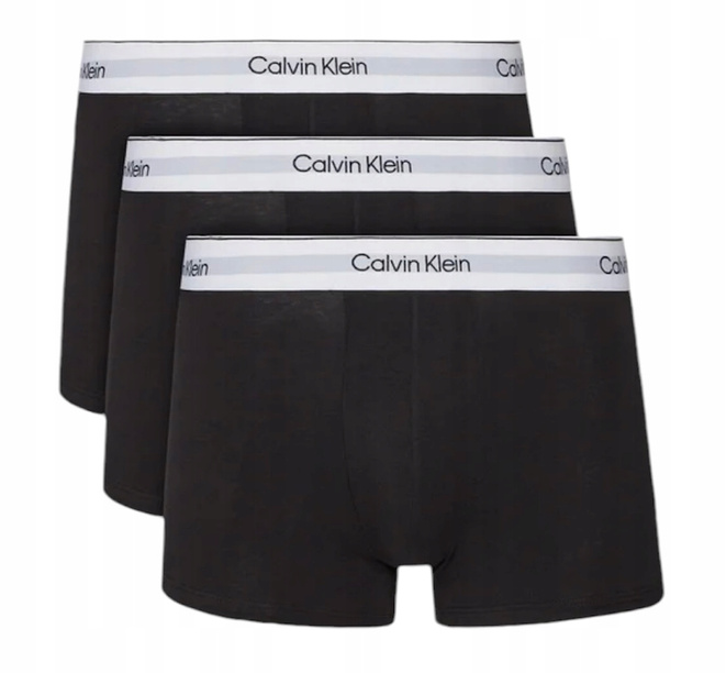 Calvin Klein Underwear Komplet 3 par bokserek 000NB3963A UB1 Czarny