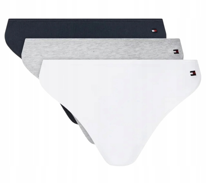 Tommy Hilfiger Komplet 3 par stringów UW0UW05752 Kolorowy