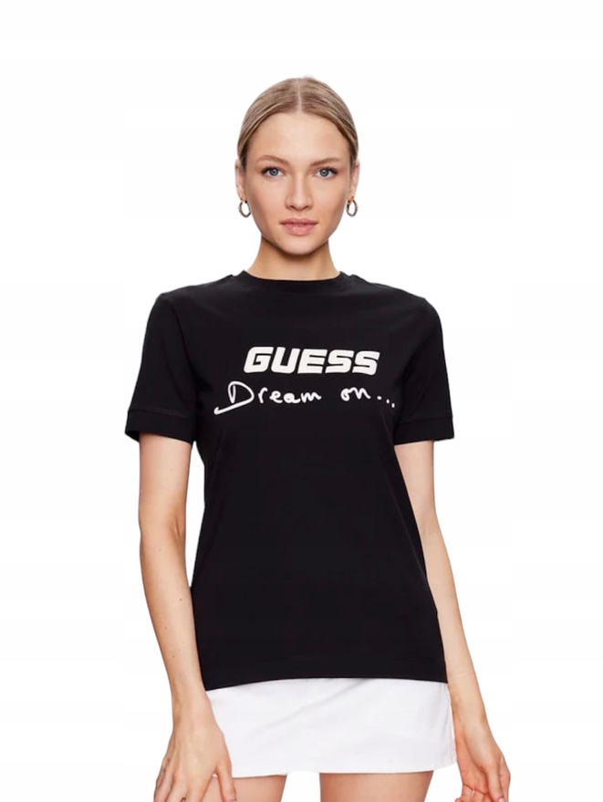 GUESS T-Shirt Dalya V3GI05 I3Z14 Czarny